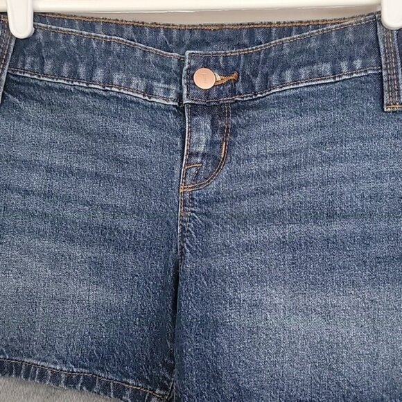 Isabel Midi Short Short Midi Jean Shorts Size 2 NWT - Picture 2 of 6